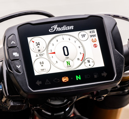 PANTALLA TÁCTIL DE 4.3" CON RIDE COMMAND